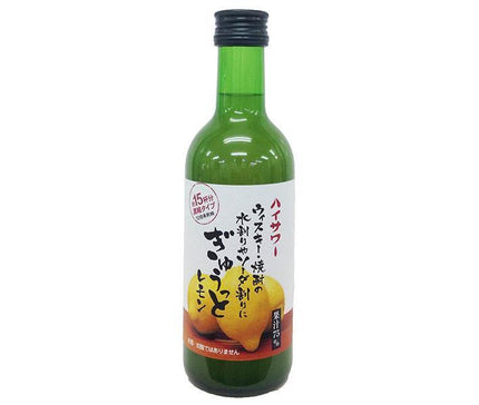 Hakusuisha High Sour Gyuutto Citron Bouteille de 300 ml x 12 bouteilles 