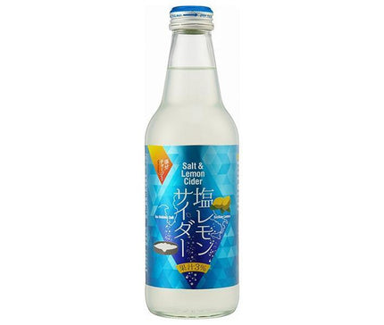 Kawasaki Drinks Salt Lemon Cider 340ml bottle x 24 bottles 