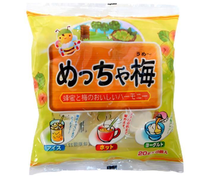 やまと蜂蜜 めっちゃ梅 20g×6個×10袋入【日本出荷】