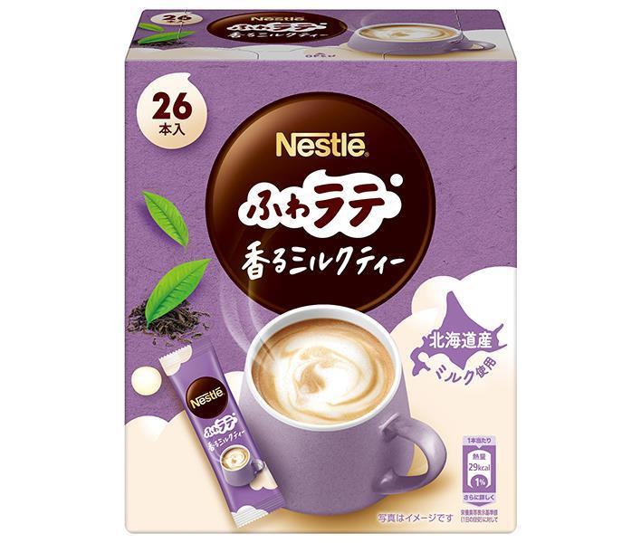 Nestle Japan Nestle Fluffy Latte Thé au lait parfumé (5,6 g x 26P) x 12 boîtes 