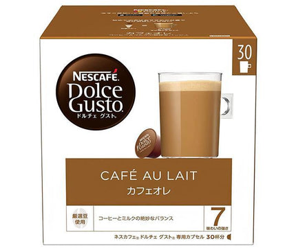 ネスレ日本 ネスカフェ ドルチェ グスト 専用カプセル カフェオレ 30P×3箱入