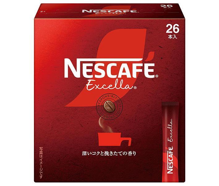 Nestlé Japon Nescafé Excela Stick Noir (2g x 26P) x 12 boîtes 