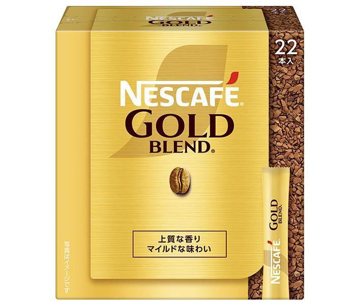 Nestlé Japon Nescafé Gold Blend Stick Noir (2g x 22P) x 12 boîtes 