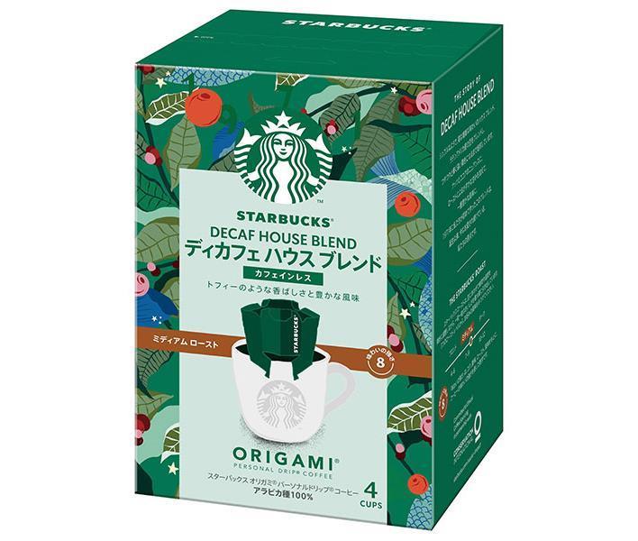 Nestlé Japon Starbucks Origami Personal Drip Coffee Decaf House Blend (8,4 g x 4 sachets) x 6 boîtes 