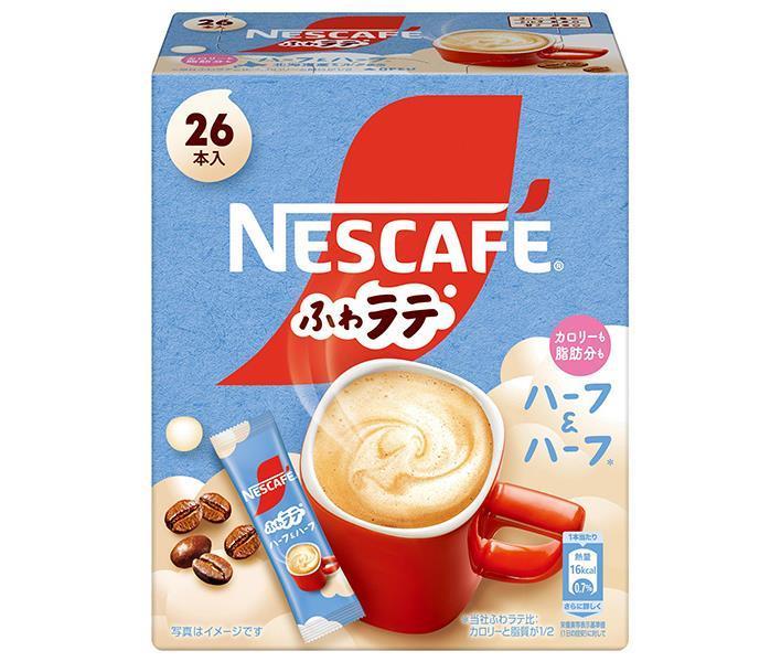 Nestle Japan Nescafe Fuwa Latte Half & Half (4.4g x 26P) x 12 boxes 