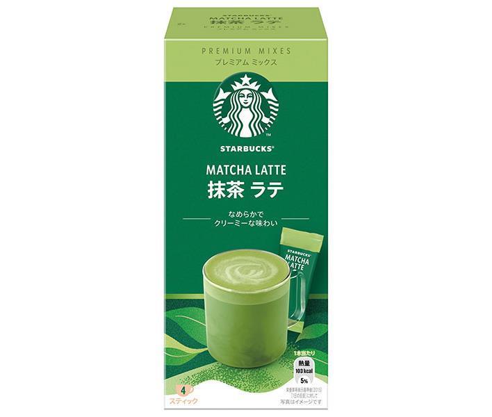 Nestle Japan Starbucks Premium Mix Matcha Latte (24g x 4P) x 24 boxes 