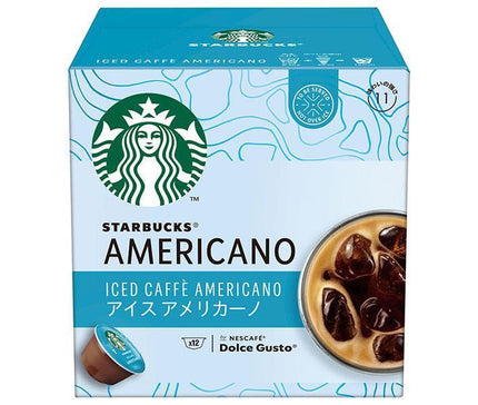 Nestle Japan Starbucks Ice Americano Nescafe Dolce Gusto Exclusive Capsules 12 Capsules (12 Cups) x 3 Boxes 