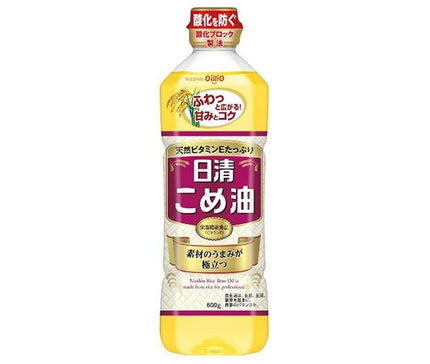 Nisshin Oillio Nisshin Rice Oil 600g PET bottle x 10 bottles 