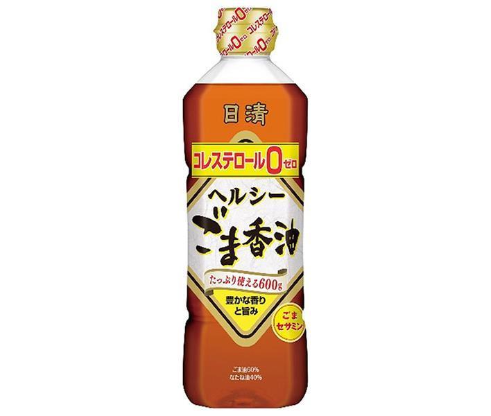 日清オイリオ 日清 ヘルシー ごま香油 600gペットボトル×10本入【日本出荷】