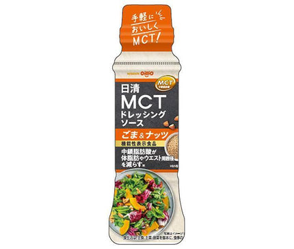 Nissin Oillio Nissin MCT Dressing Sauce Sesame & Nuts 190ml x 12 bottles