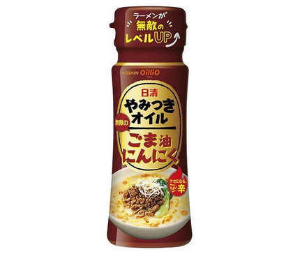 Nisshin Oillio Nisshin Addictive Oil Sesame Oil Garlic 90g x 15 bottles 