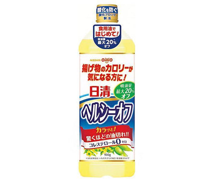 Nisshin Oillio Nisshin Healthy Off 900g x 8 bottles 