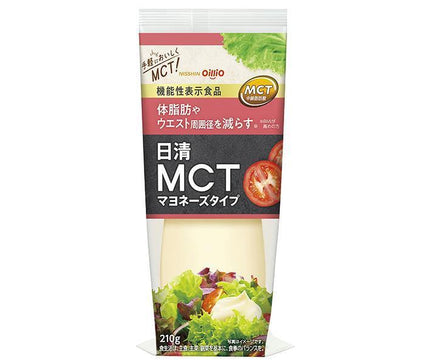 日清オイリオ 日清MCT マヨネーズタイプ 210g×12本入