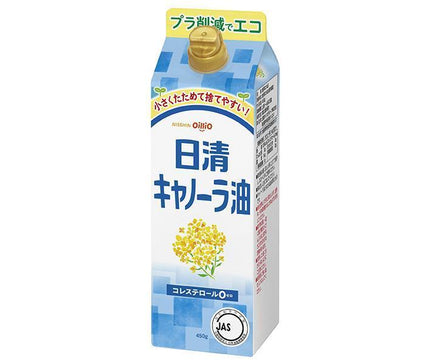 日清オイリオ 日清 キャノーラ油 450g紙パック×6本入