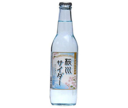 Nose Sake Brewery Cidre Sakuragawa Bouteille de 330 ml x 24 bouteilles 