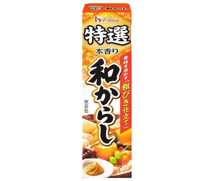 ハウス食品 特選本香り 和からし 42g×10本入