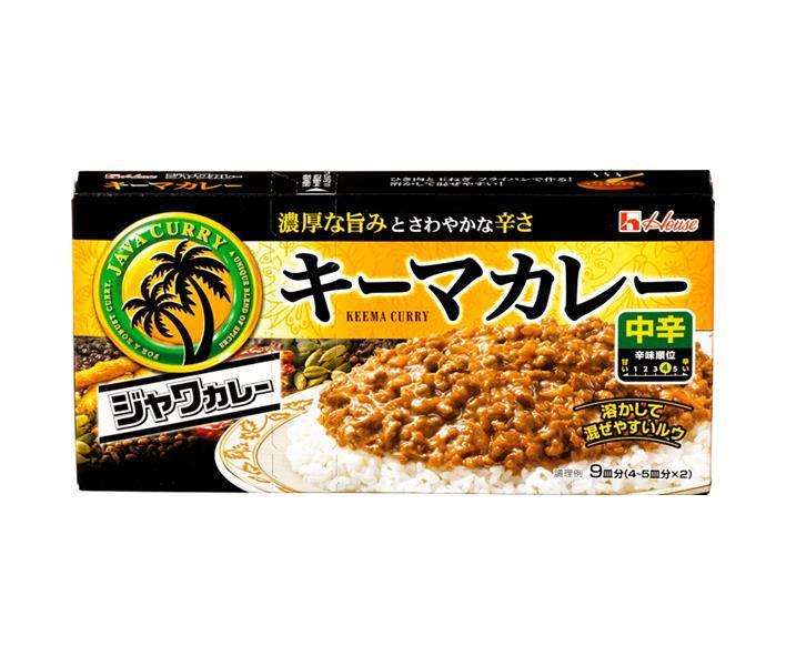 ハウス食品 ジャワカレー キーマカレー 中辛 176g×10個入