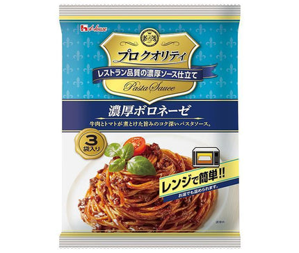 House Foods Pro Quality Riche Bolognese 3 sachets 390g x 6 pièces 