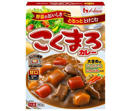 House Foods Kokumaro Curry cornue sucrée 180g x 30 pièces 