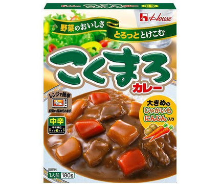 House Foods Kokumaro Curry Cornue Moyenne Épicée 180g x 30 pièces 