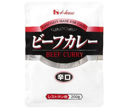 ハウス食品 ビーフカレー 辛口 (レストラン用) 200g×30袋入