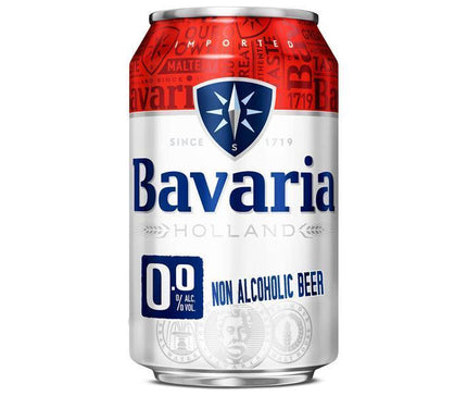 ババリア Bavaria0.0％ ノンアルコールビール 330g缶×24本入