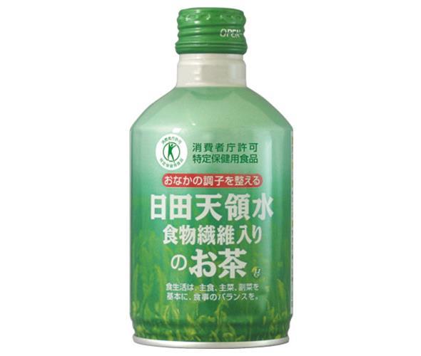 日田天領水 日田天領水 食物繊維入りのお茶【特定保健用食品 特保】 300gボトル缶×24本入【日本出荷】