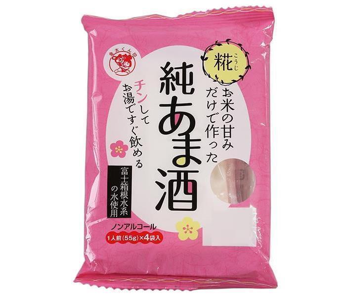 伊豆フェルメンテ お米の甘みだけで作った純あま酒 (55g×4食)×12袋入【日本出荷】
