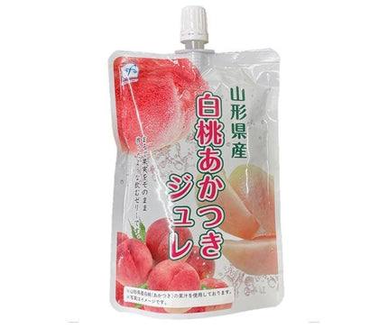 Izu Fermente Yamagata Prefecture White Peach Akatsuki Jelly 150g x 10 bags 