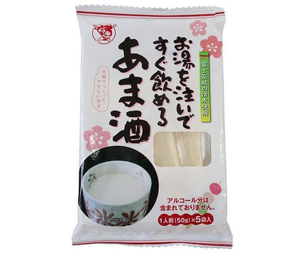 Izu Fermente Amazake qui peut être bu immédiatement en versant de l'eau chaude (50g x 5 portions) x 12 sachets 