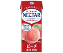 [11/25~ 10% OFF all products!!] Fujiya Nectar Peach 200ml paper pack x 24 bottles