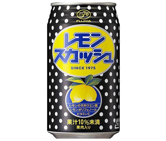 [11/25~ 10% off all products!!] Fujiya Lemon Squash 350ml can x 24 cans