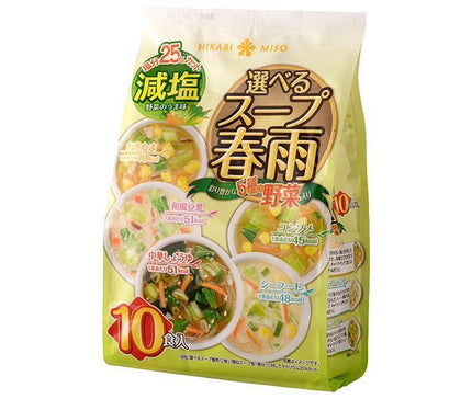 Hikari Miso Choix de soupe Vermicelles à faible teneur en sel 10 portions x 8 sachets 