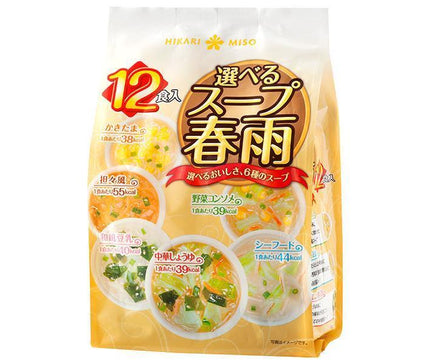 Hikari Miso Choix de soupe Vermicelles 12 portions x 8 sachets 