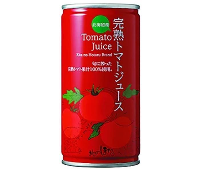 [11/25~ 10% off all products!!] Komi Kita no Hotaru Factory Tomato Juice, No Salt Added, 190g Can x 30 Cans