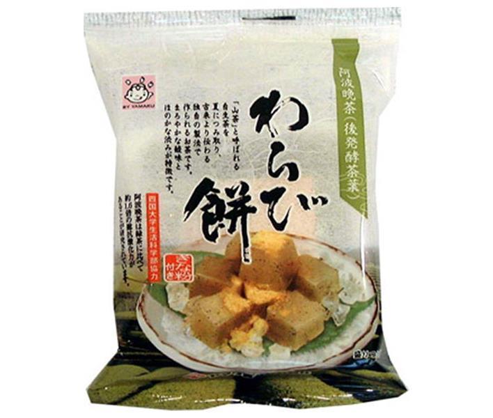 ヤマク食品 阿波晩茶 わらびもち 100g×12袋入【日本出荷】