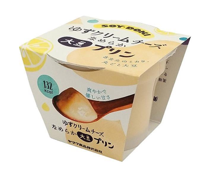 ヤマク食品 なめらか大豆プリン ゆずクリームチーズ 100g×12個入