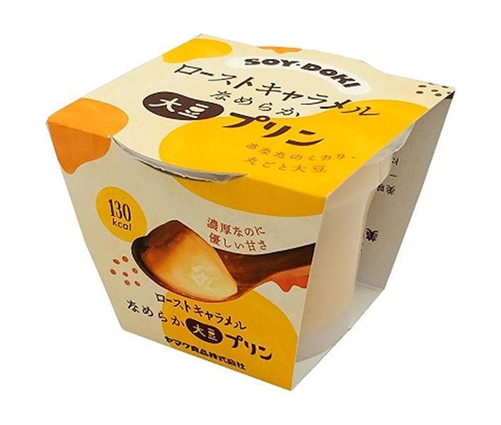 Yamaku Foods Pouding au Soja Onctueux Caramel Rôti 100g x 12 pièces 