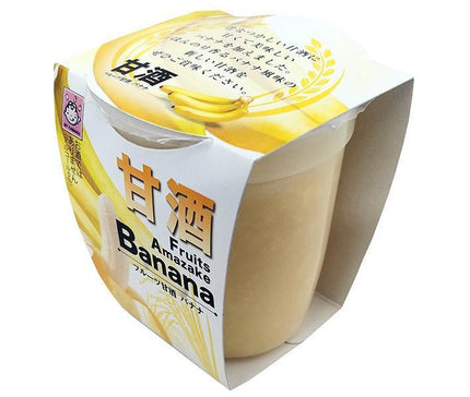 [11/25~ 10% off all products!!] Yamaku Foods Fruit Amazake Banana 180g x 12 pieces