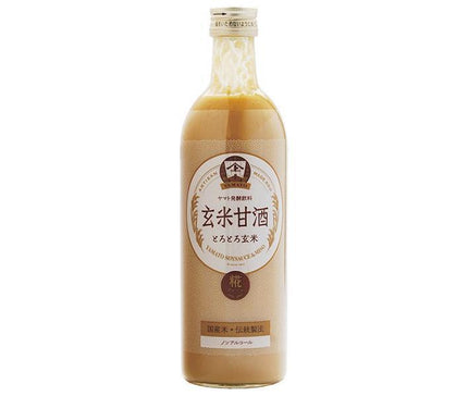 ヤマト醤油味噌 玄米甘酒 490ml瓶×12本入【日本出荷】
