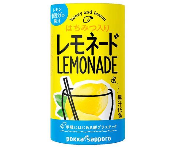 [11/25~ 10% off all products!!] Pokka Sapporo Lemonade with Honey 195g carton x 30 cans