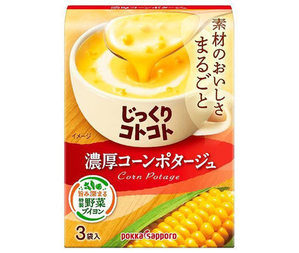 Pokka Sapporo Potage de maïs riche soigneusement cuit 67,5 g (3P) x 30 boîtes 