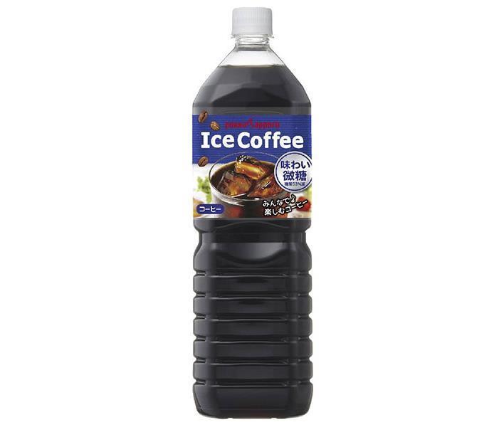 Pokka Sapporo Iced Coffee, Flavorful, Lightly Sweetened, 1.5L PET Bottle x 8 