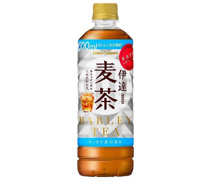 Pokka Sapporo Date Mugicha 600ml plastic bottle x 24 bottles 