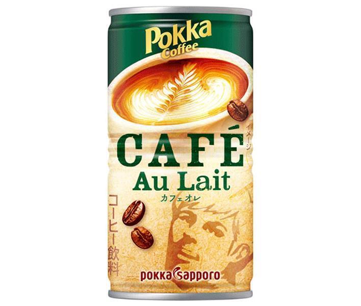 Pokka Sapporo Pokka Coffee Cafe au Lait 190g can x 30 cans 