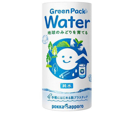 ポッカサッポロ Green Pack Water 195gカートカン×30本入