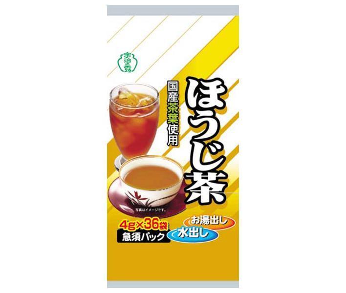 宇治の露製茶 宇治の露 ほうじ茶 ティーパック 4g×36P×12箱入【日本出荷】
