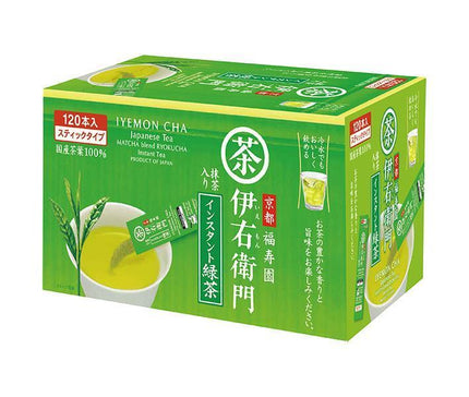 宇治の露製茶 伊右衛門 インスタント緑茶スティック 0.8g×120P×1箱入