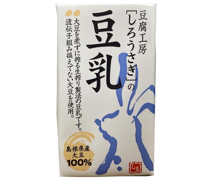 木次乳業 しろうさぎの豆乳 125ml紙パック×18本入【日本出荷】
