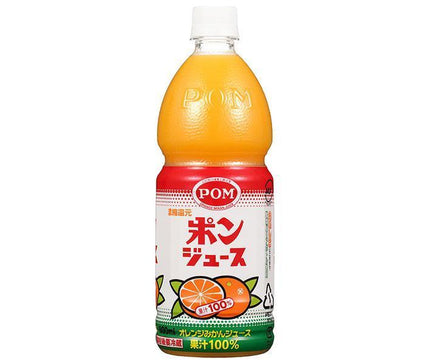 [11/25~ 10% off all products!!] Ehime Beverage Pon Juice 800ml PET bottle x 6 bottles